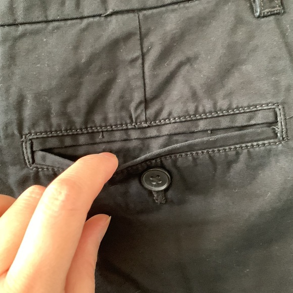 LOFT Black 100% Cotton 5” Inseam Black Shorts Size 8P New With Tag - Picture 12 of 14